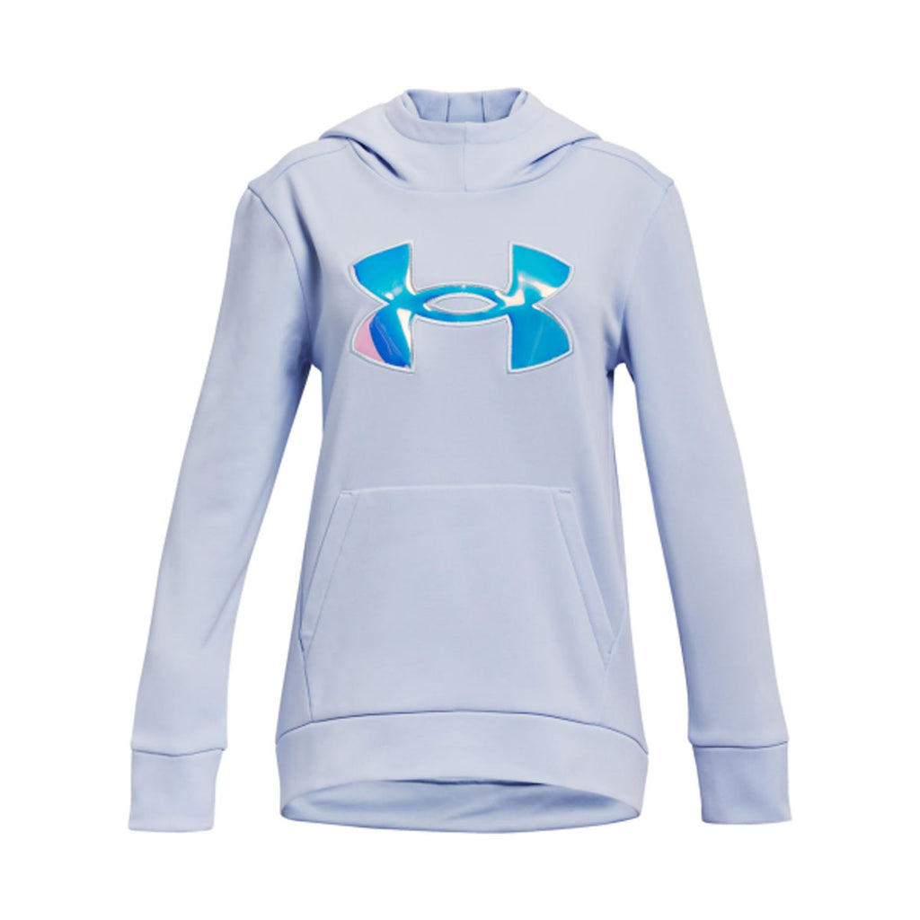 Under Armour Rival - Sudadera ajustada de vellón con capucha, para hombre